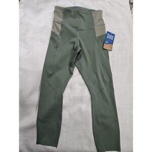 Brooks Running Women’s Method 3/4 Tight Size XS Dark Pebble w/ Pockets AirFlow